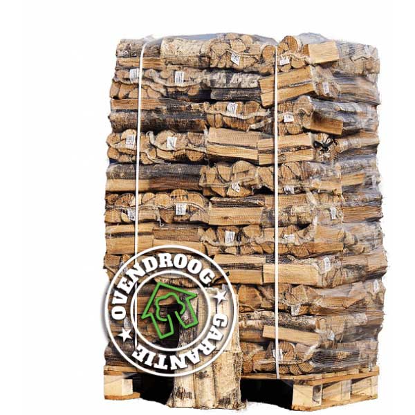 Birch firewood | ca.120x80x170cm | logsize ca. 25cm | 72 netbags | kiln dried